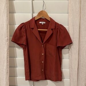 Madewell Women's Silk Camp Shirt
